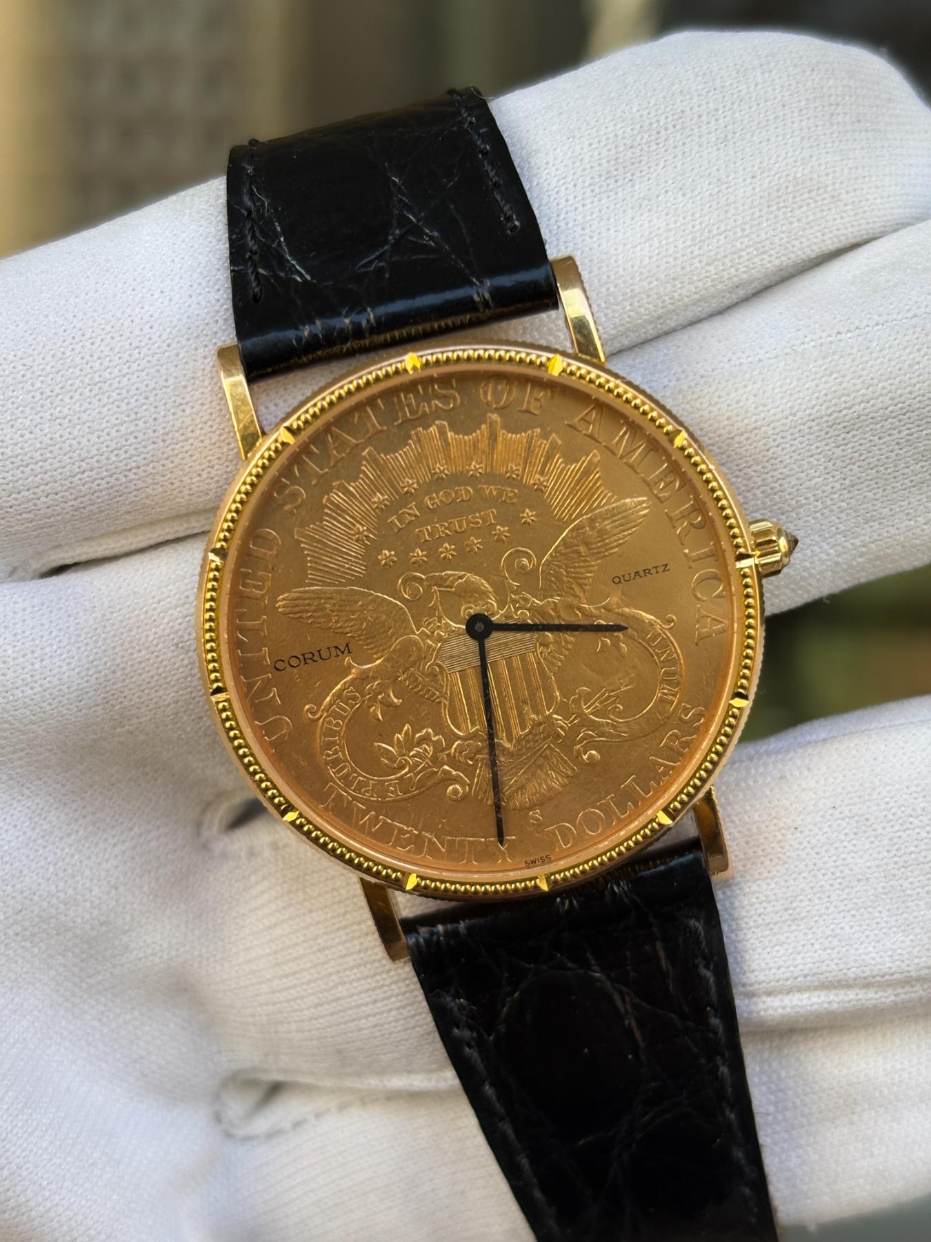 Corum 22kt Double Eagle Coin Watch