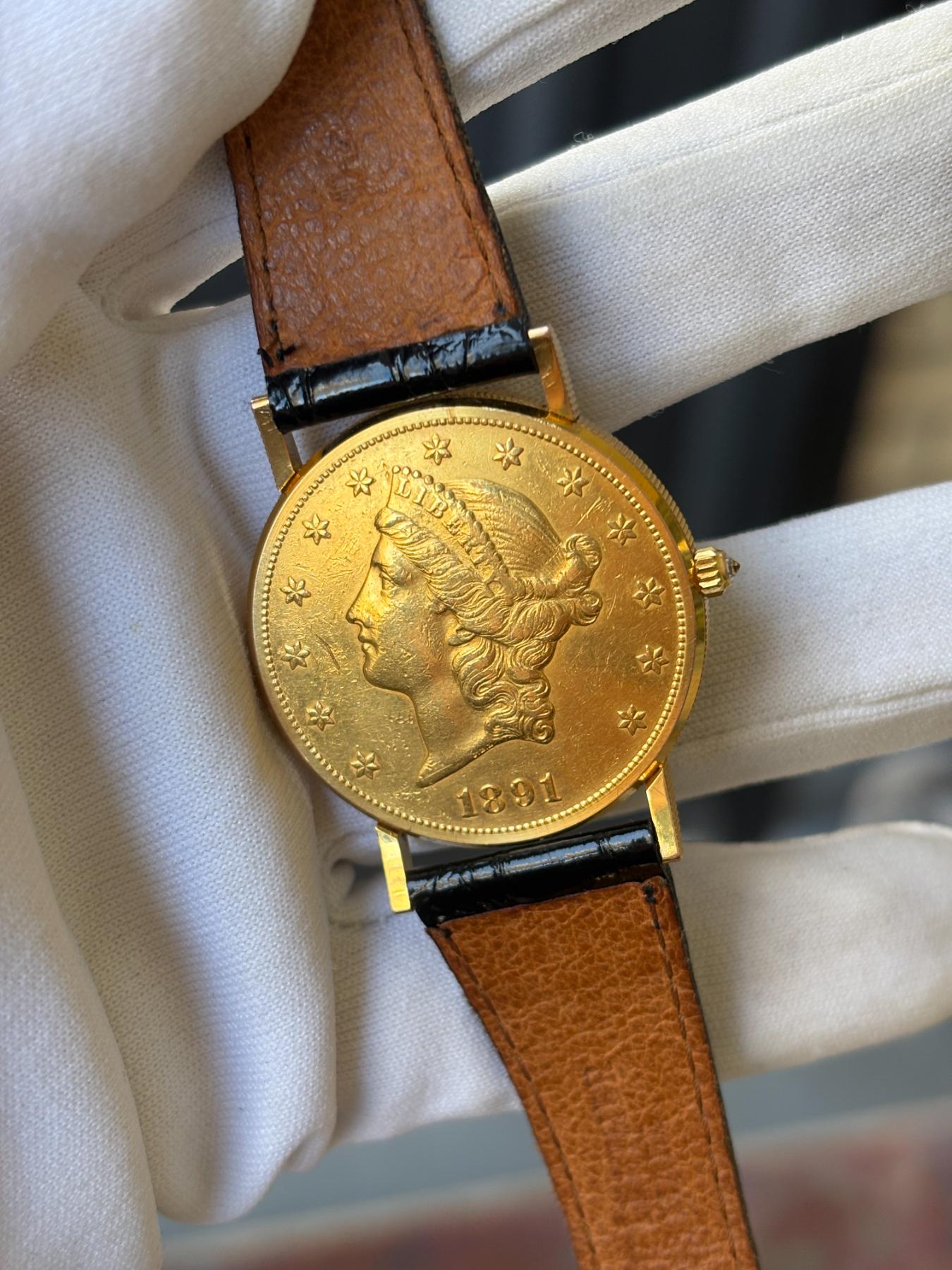 Corum 22kt Double Eagle Coin Watch, photo 2