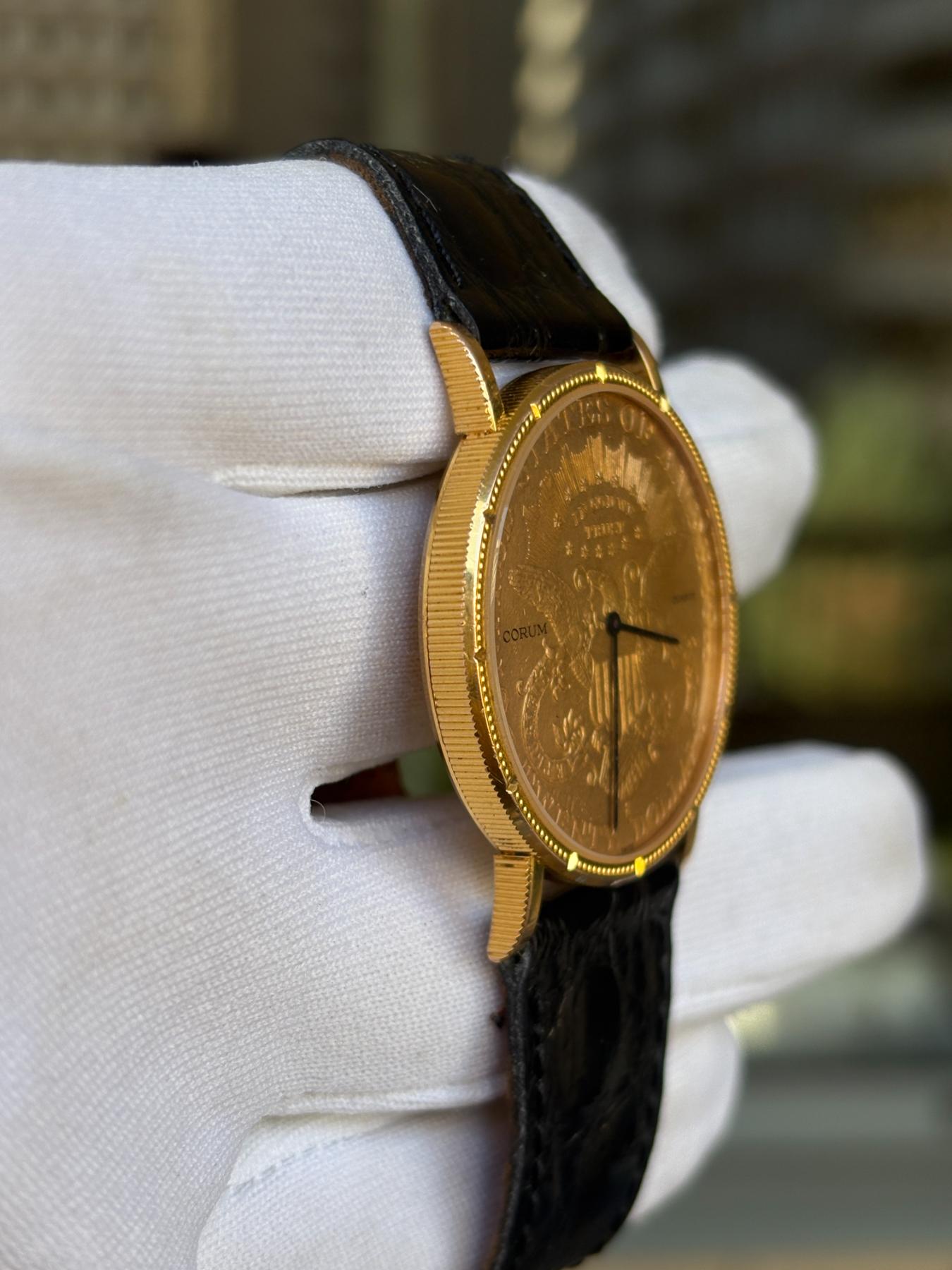 Corum 22kt Double Eagle Coin Watch, photo 3