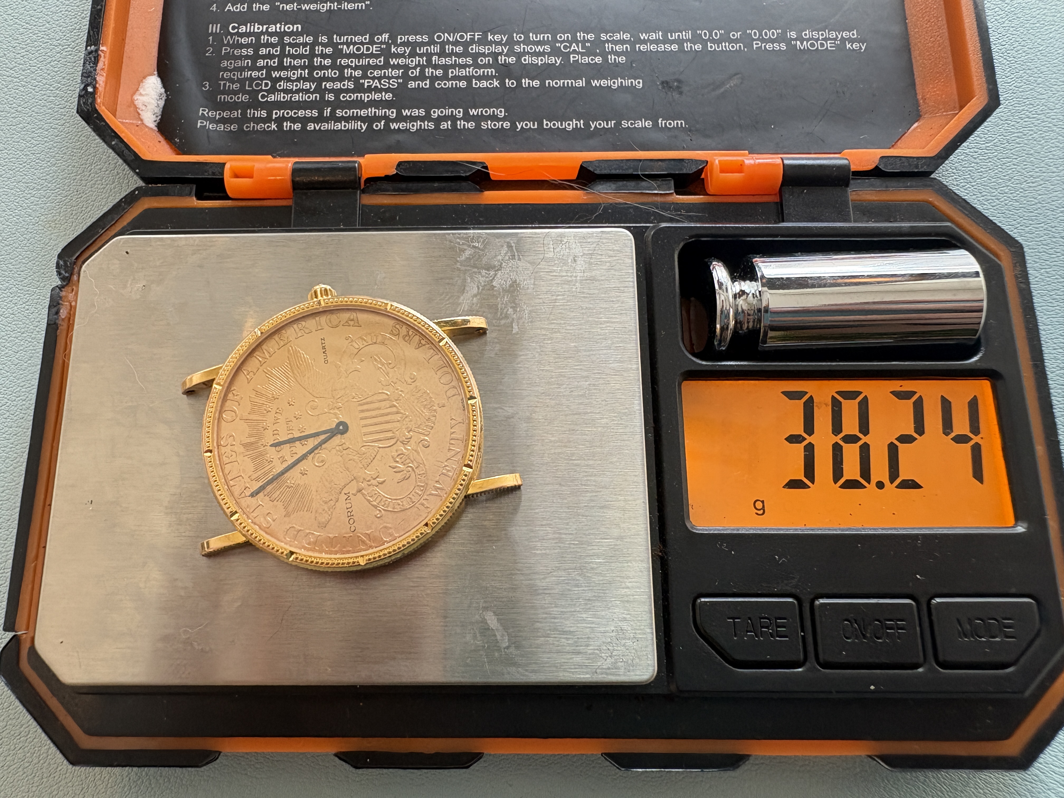 Corum 22kt Double Eagle Coin Watch, photo 6