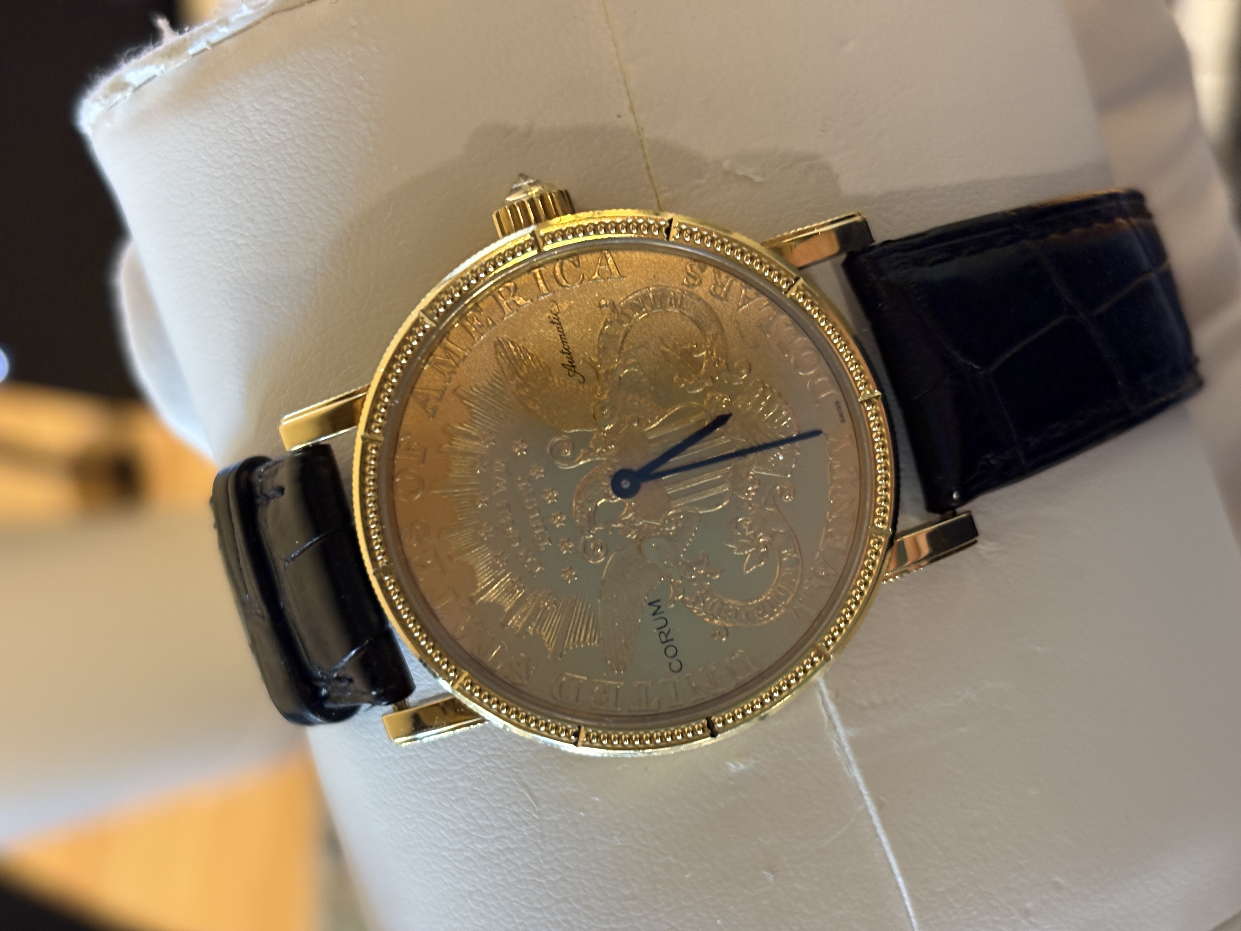 Corum 22kt Double Eagle Coin Watch