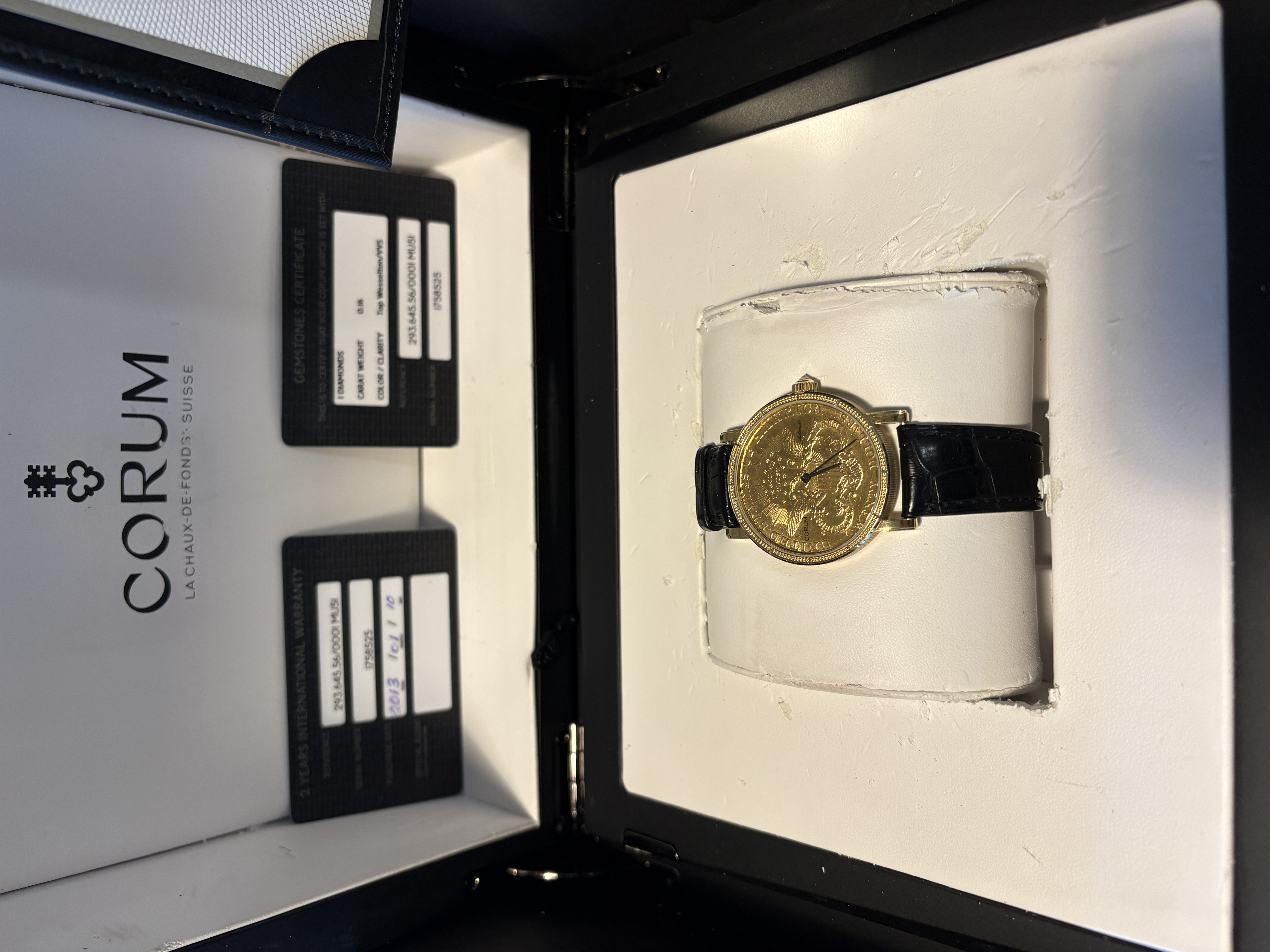 Corum 22kt Double Eagle Coin Watch, photo 2