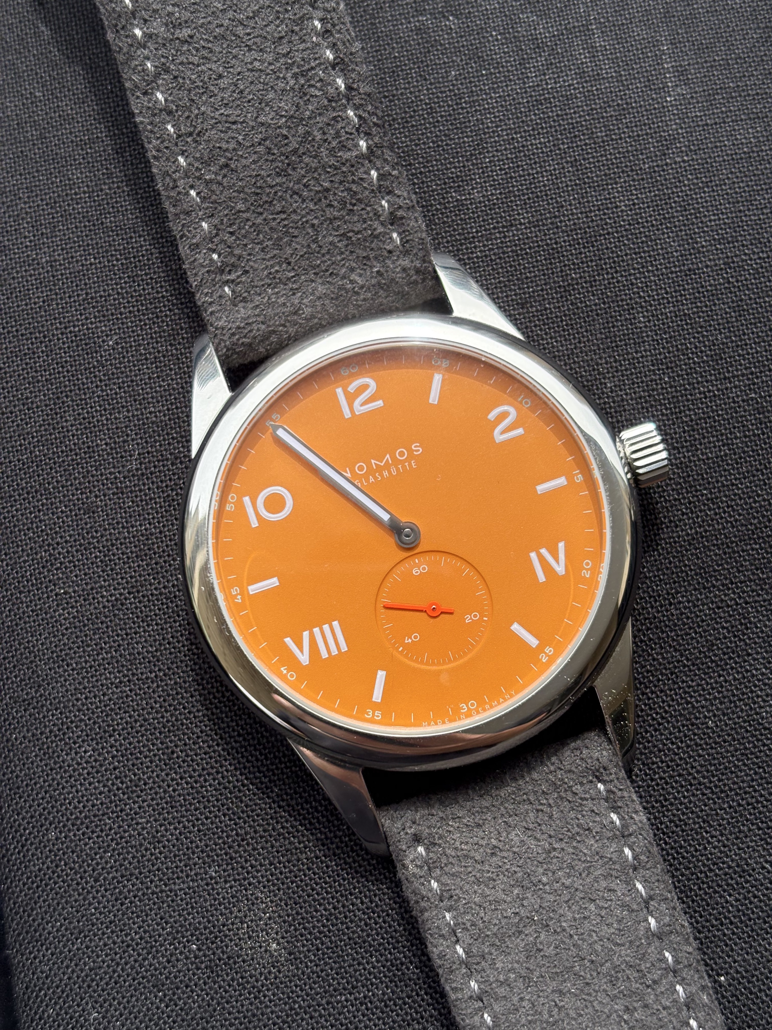 NOMOS Club Campus 38 Future Orange