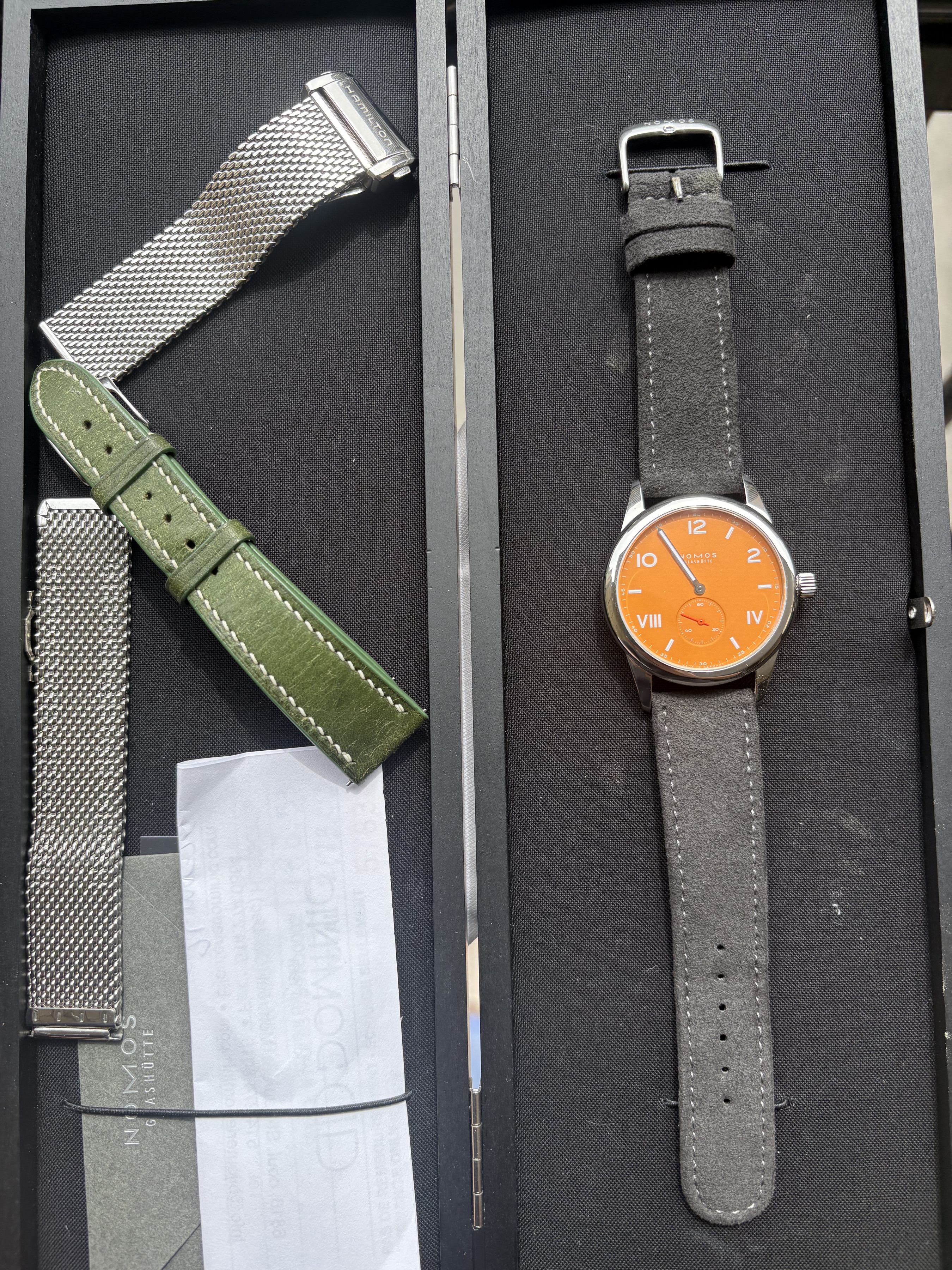 NOMOS Club Campus 38 Future Orange, photo 2